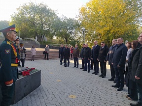 Делегация Республики Беларусь почтила память жителей Бурятии, погибших в годы Великой Отечественной войны