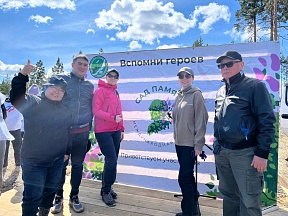 В Республике Бурятия состоялась международная акция «Сад памяти», посвящённая 80-летию со дня Победы в Великой Отечественной войне